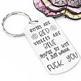 Mature: Valentine's Day Gift for Husband, Naughty Gifts, Husband Gift, Mature Keychain - Lasting Impressions CT