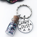 Baby Dust Keychain, Infertility Gifts, Infertility Keychain, IVF, IUI, Baby Dust - Lasting Impressions CT
