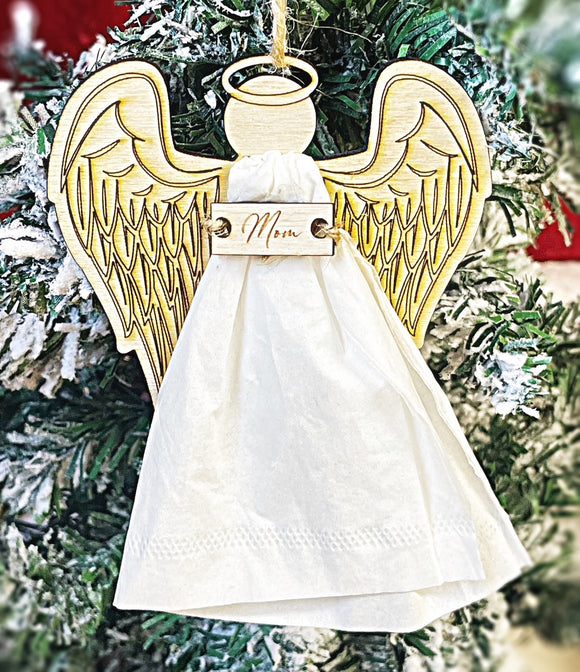 Wholesale | 1 pc | Christmas Clothing Memorial Angel Ornament