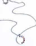 Birthstone Necklace for Mom/Grandmother - Custom Grandchildren Necklace - Holiday Gifts - Lasting Impressions CT