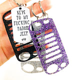 Wholesale | 1 pc | Jeep Grill Acrylic Keychain