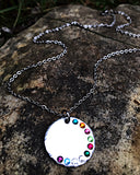 Birthstone Necklace for Mom/Grandmother - Custom Grandchildren Necklace - Holiday Gifts - Lasting Impressions CT