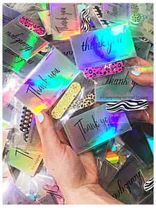 Wholesale | 25 pc increments | Mini Nail File Thank you Gift Packages
