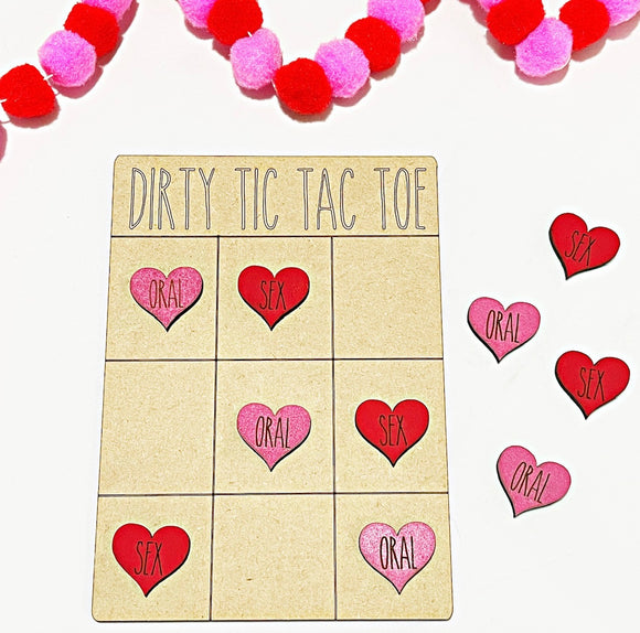Wholesale | 1 pc | Dirty Tic Tac Toe DIY Set