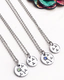 Dandelion Mother Daughter Necklace Set - Mother's Day Necklace, Gifts for Mom from Daughter - Lasting Impressions CT