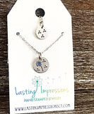 Dandelion Mother Daughter Necklace Set - Mother's Day Necklace, Gifts for Mom from Daughter - Lasting Impressions CT