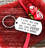 Lesbian Gift, Mature Keychain, Gifts for Girls, Valentine's Day gift for Lesbian Couple - Lasting Impressions CT