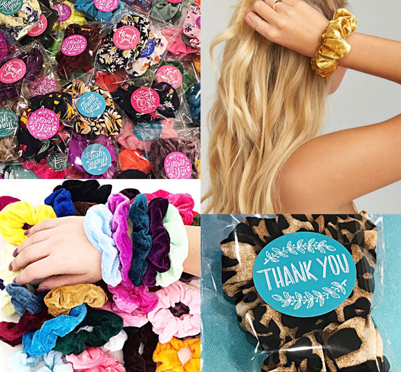 Wholesale Scrunchie Thank You Gifts