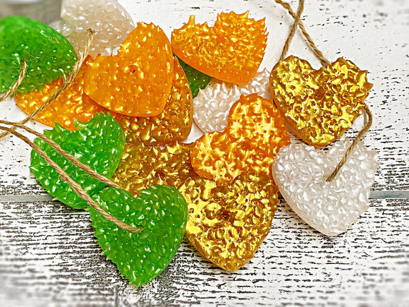Wholesale | 10 pcs | St. Patrick's Day Mini Heart Freshies