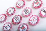 Wholesale | 1 dozen | Sweet Valentine's Day Wax Tarts