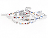 FRIENDS I’ll be There for You Hand Stamped Birthstone Adjustable Cuff Bracelet - Lasting Impressions CT