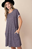 French Terry Shift Dress - Lasting Impressions CT