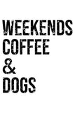 “Weekend Coffee & Dogs” Active Tank Top - Lasting Impressions CT