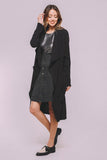 Belted Knit Trench Coat - Lasting Impressions CT