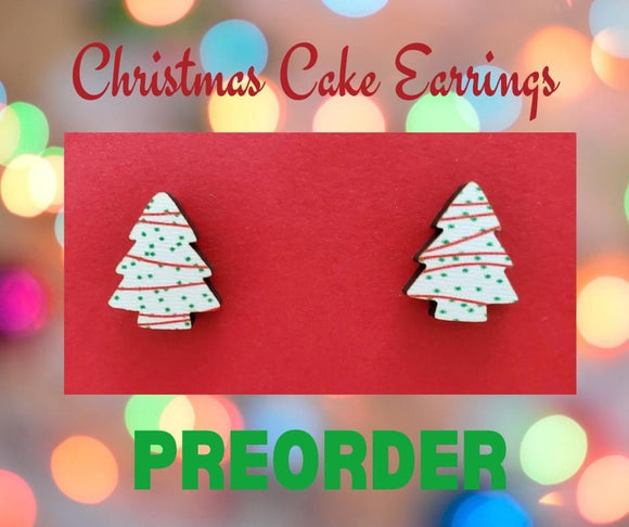 Wholesale | Christmas cake earrings