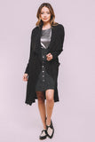 Belted Knit Trench Coat - Lasting Impressions CT