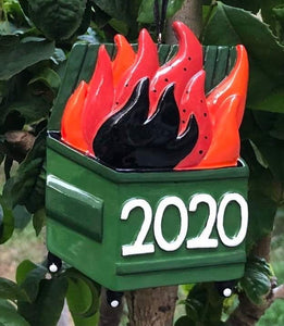 PREORDER dumpster 2020 resin ornament