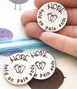 Infertility IVF Token - Infertility Gifts - Positive Tokens - Lasting Impressions CT