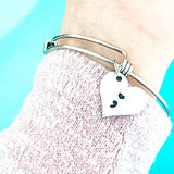 WHOLESALE - Deal of the Day Semicolon Bangle bracelet - Lasting Impressions CT