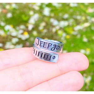 WHOLESALE | Set of 10 | Jeep Girl Wrap Ring