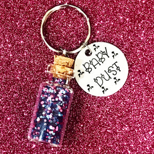 WHOLESALE | 1 piece | Baby Dust Keychain and IVF Ring