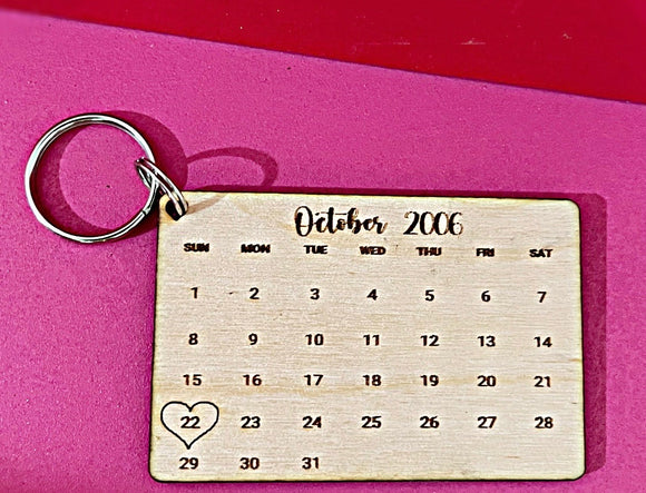 Wholesale | 1 pc | wood calendar special dates