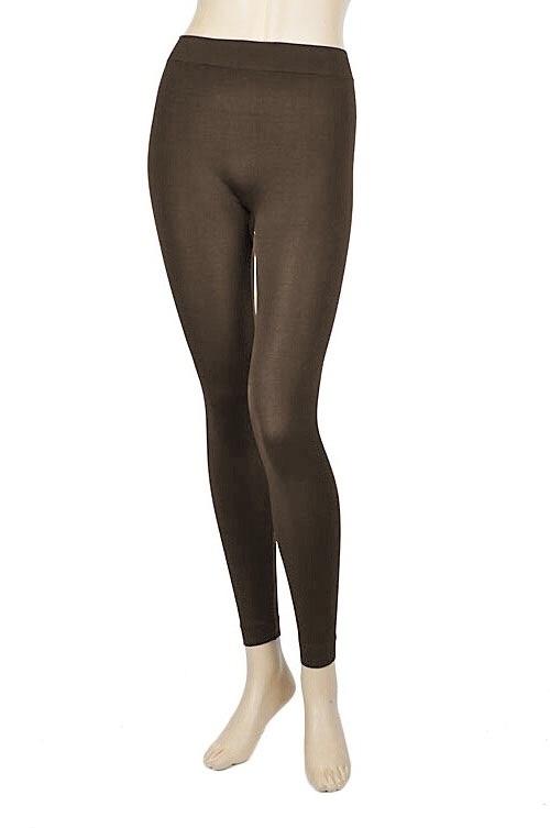 ONE SIZE - Leggings, BROWN - Lasting Impressions CT