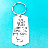 Toilet Paper Funny Keychain - Corona Virus Joke You Never Know What You Have TIL It’s Gone - Lasting Impressions CT