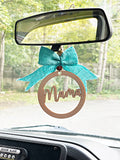 Wholesale | Rearview Mirror Wood Car Charm