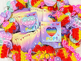 Wholesale | Pop It Card with PASTEL COLOR ONLY Mini Pop Its