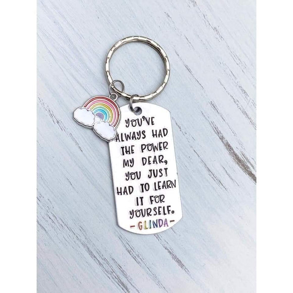 Wholesale | 1 pc | wizard of oz Glinda keychain