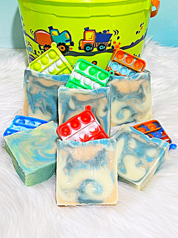 Wholesale | 6 PCs | Bright color pop it soaps
