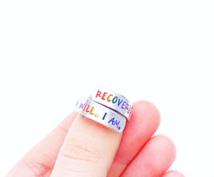 Rainbow Recovery Wrap Ring