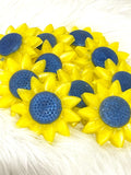 Wholesale | 6 pc | Ukraine donation sunflower soaps
