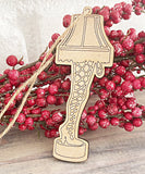 Wholesale | XXX Lamp Peen Christmas Story Wood Ornament