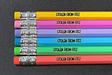 Pastel Engraved Pencils