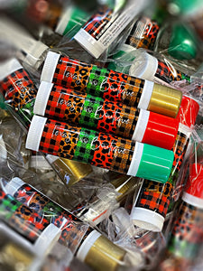 Wholesale | 25 pc | Christmas Branded Lip Balms