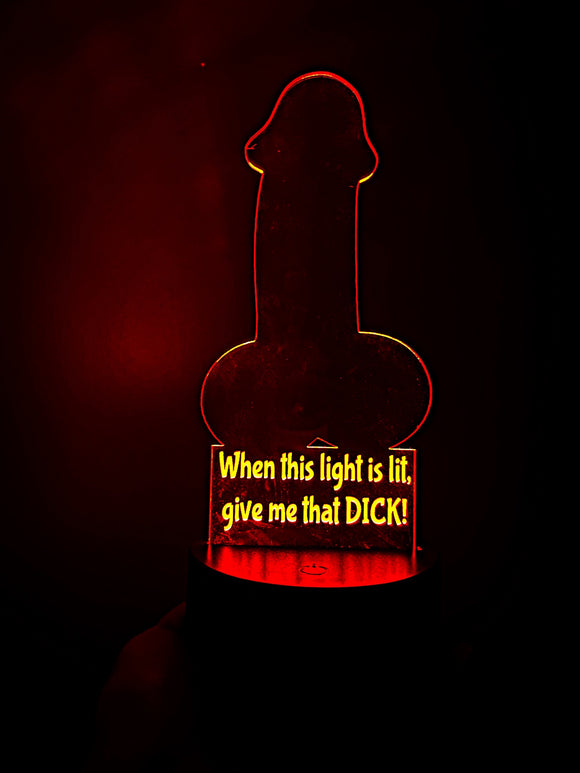 Penis dick light