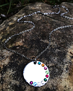Wholesale | 1 | Birthstone Glued Necklace