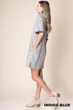 Mixture Yarn Textile Dress with Side Pocket - Lasting Impressions CT