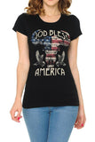 God Bless America Short Sleeve Graphic T Shirt - Lasting Impressions CT